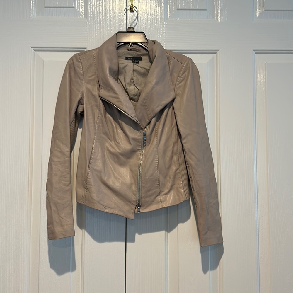 Leather jacket